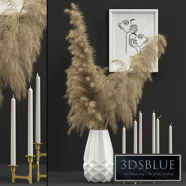 DECORATION – DECORATIVE SET – 3DSKY Models – 2892