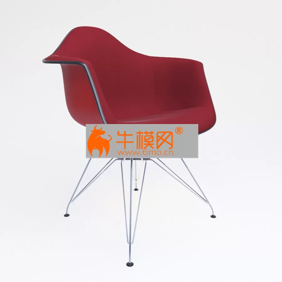 Eames Plastic Armchair DAR – 3353