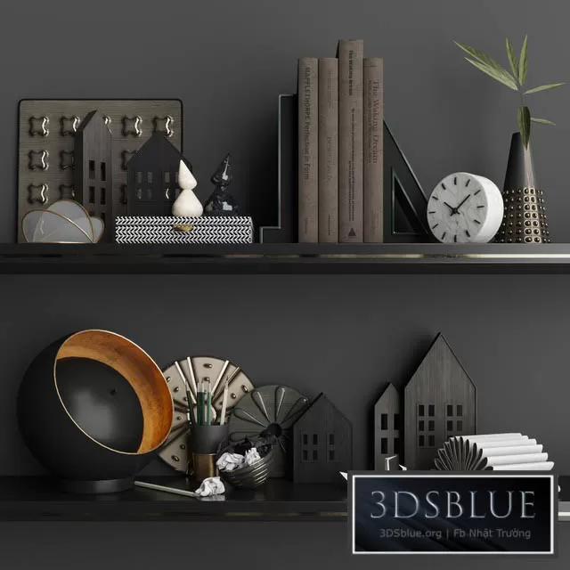 DECORATION – DECORATIVE SET – 3DSKY Models – 2893
