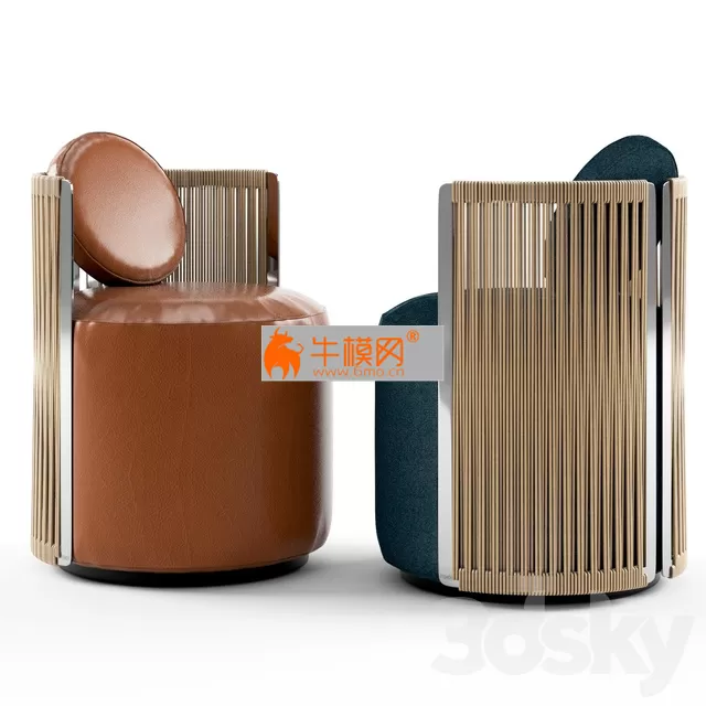 Fendi Casa Thea Armchair – 3363