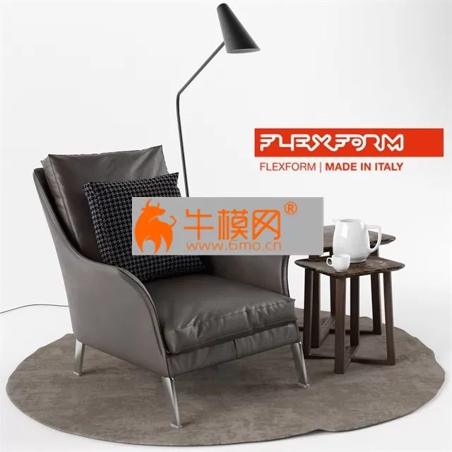 Flexform Boss Armchair – 3364