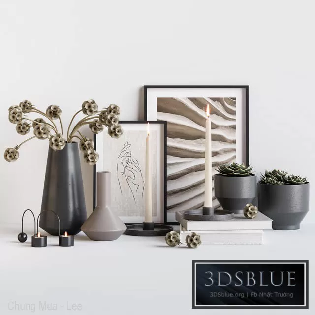 DECORATION – DECORATIVE SET – 3DSKY Models – 2895
