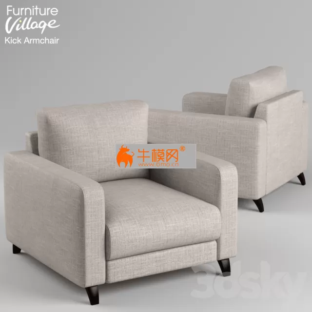 Kick Armchair – 3380