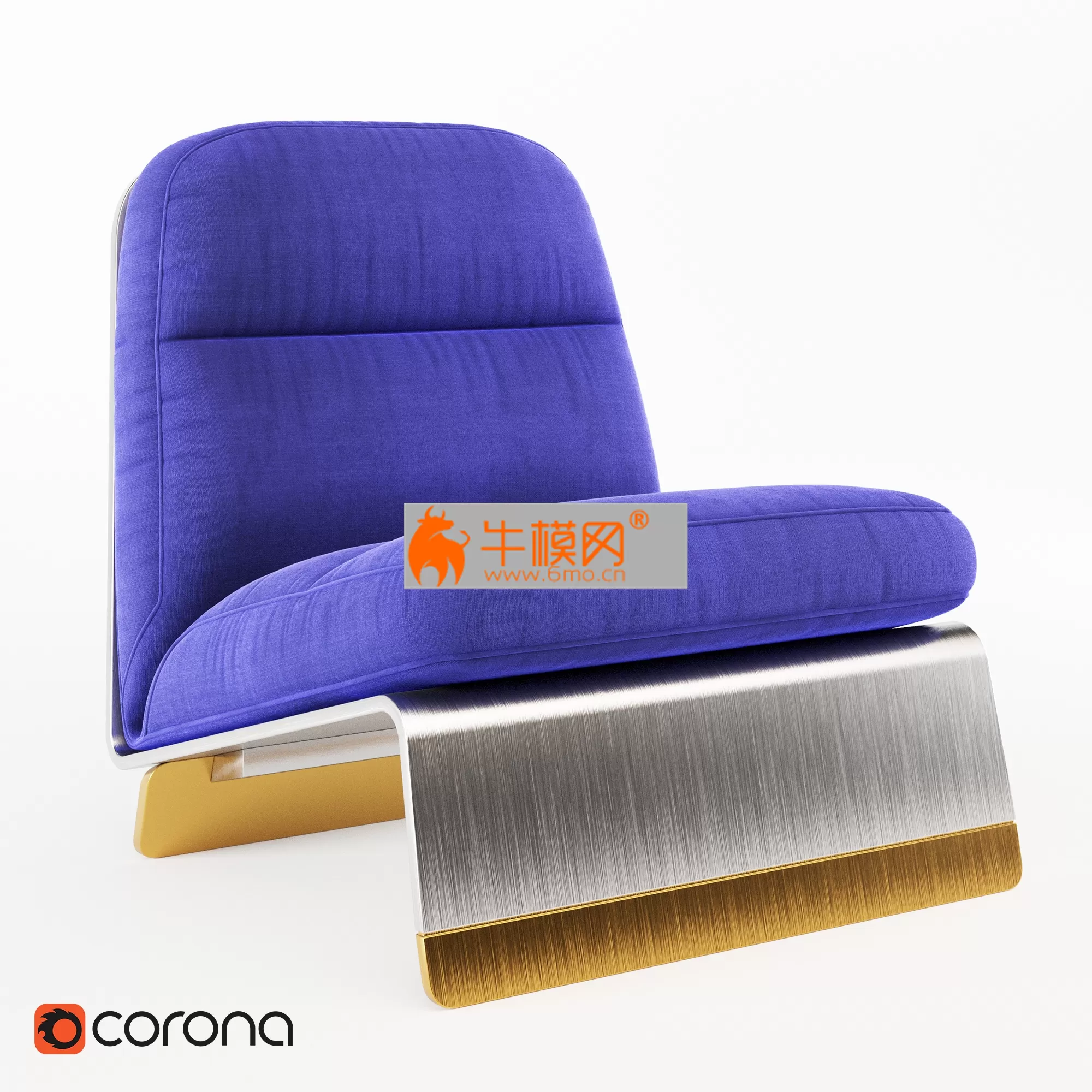 Metal armchair – 3394