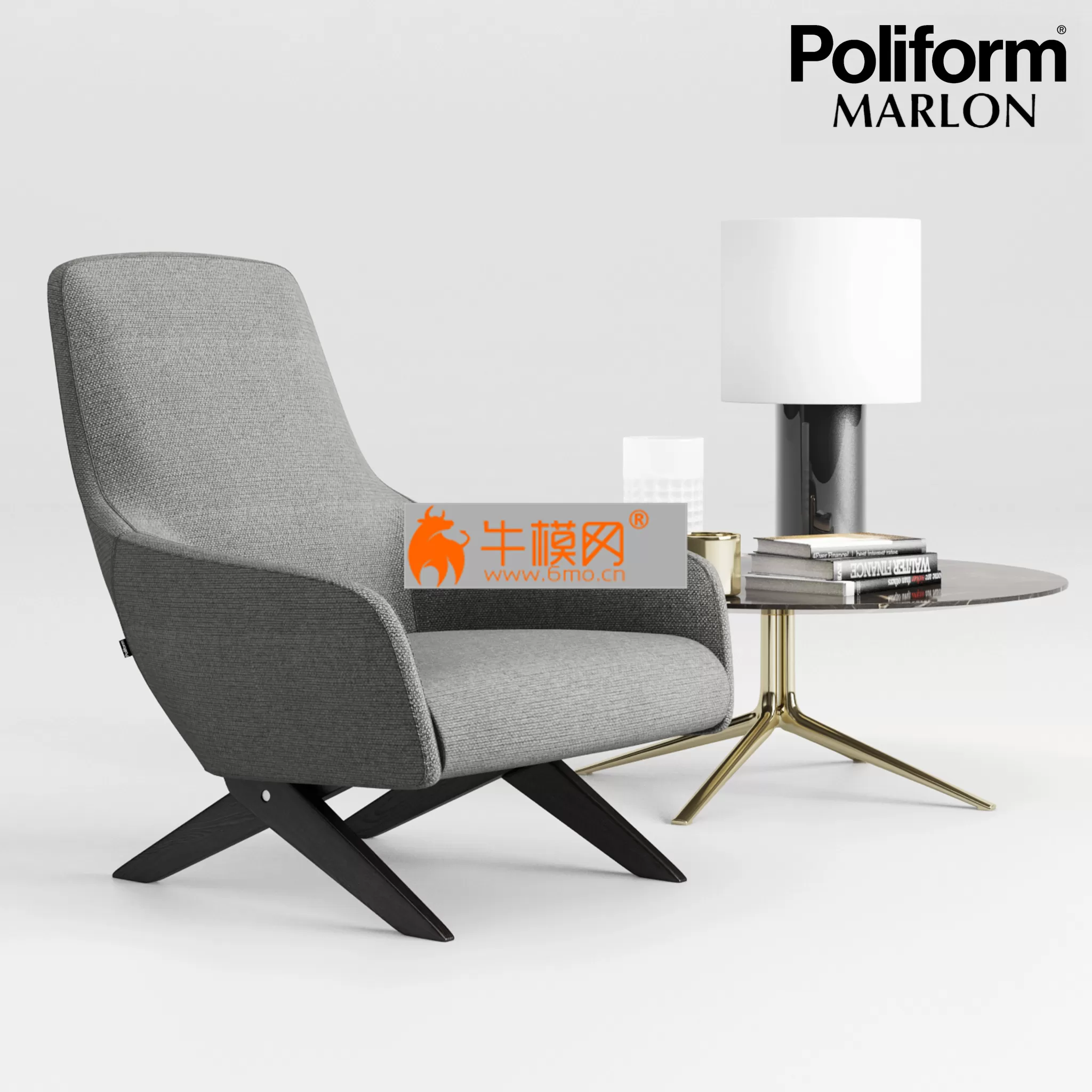 Poliform Marlon Armchair Set – 3424
