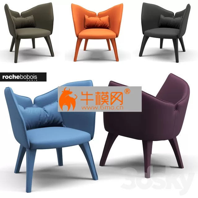 Rochebobois Lady B. Armchair – 3435