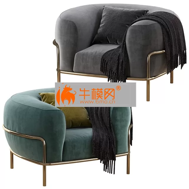 Sophie Gallotti & Radice Armchair – 3441