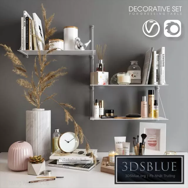 DECORATION – DECORATIVE SET – 3DSKY Models – 2904