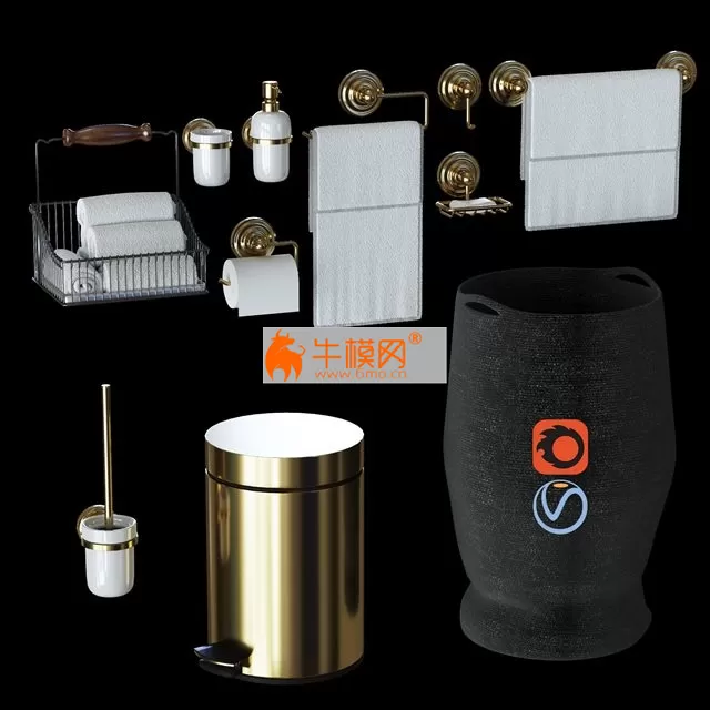 Realistic bathroom decor – 3582