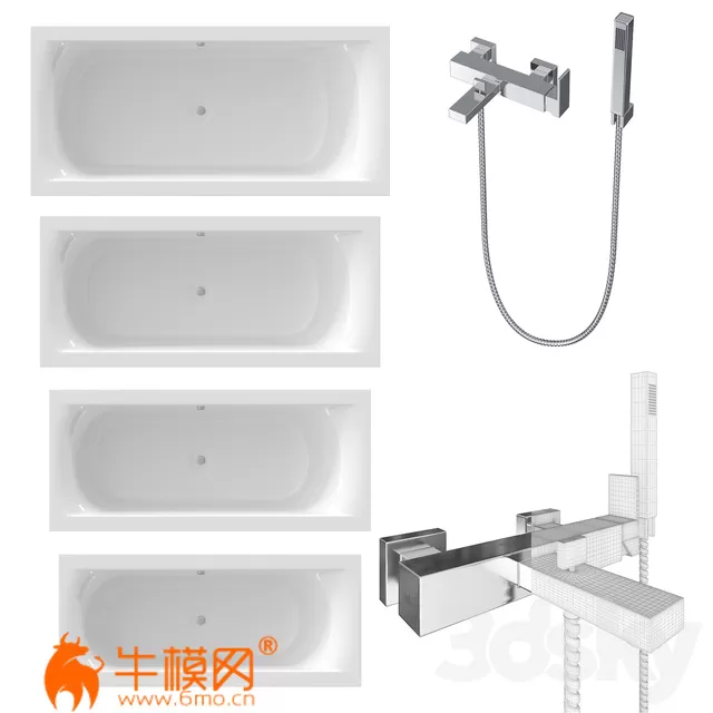 RIHO baths and Newform bath shower mixer – 3586