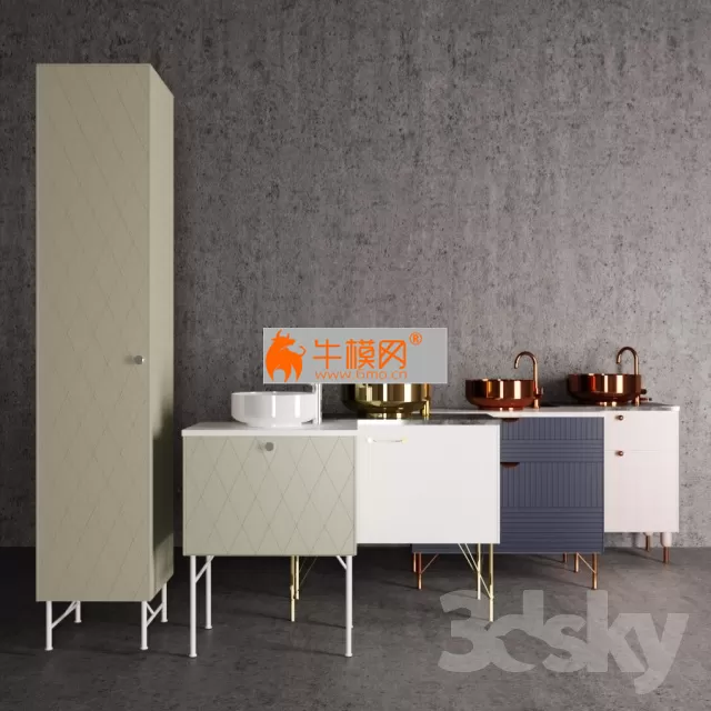 The Range of Bathroom Furniture for SU SUPERFRONT – 3596