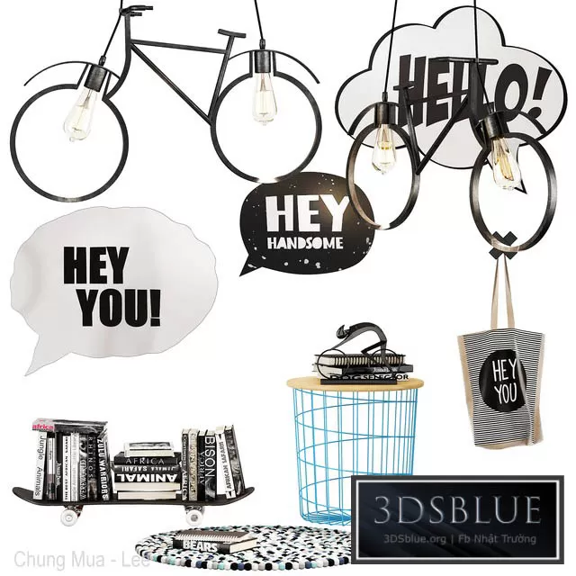 DECORATION – DECORATIVE SET – 3DSKY Models – 2920