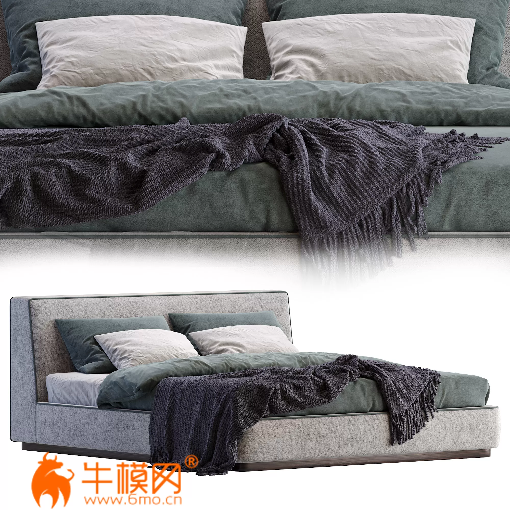 Bed Dion by Alberta Salotti – 3630