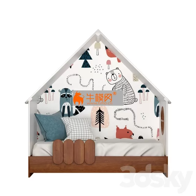Bed house LittleHome – 3641