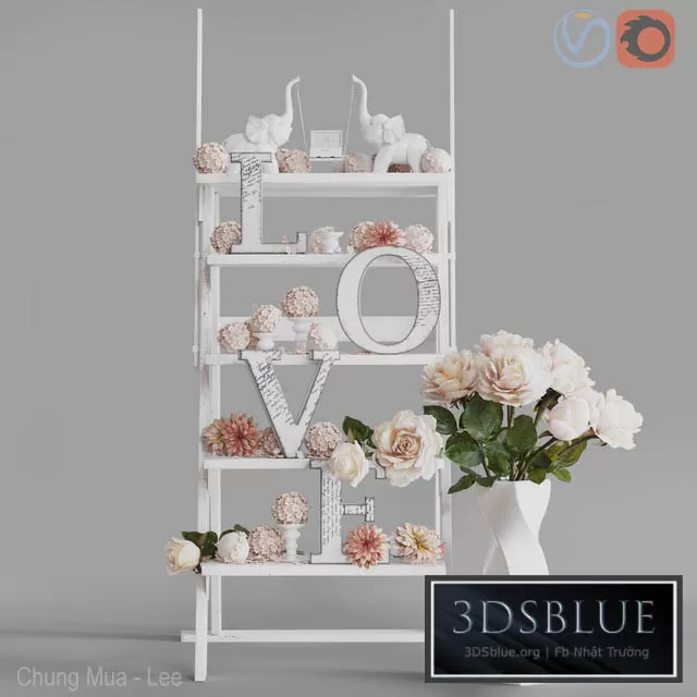 DECORATION – DECORATIVE SET – 3DSKY Models – 2922