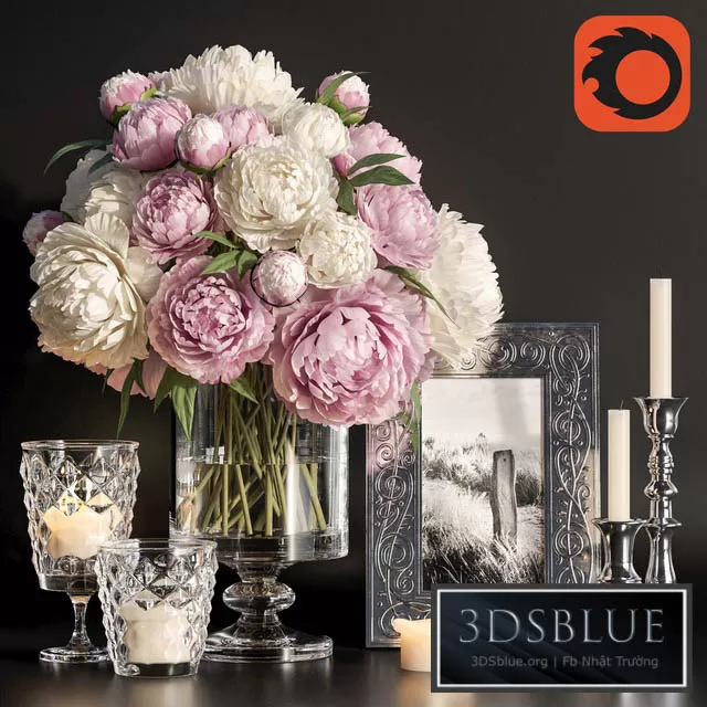 DECORATION – DECORATIVE SET – 3DSKY Models – 2924