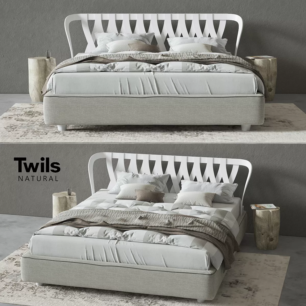 Bed Twils NATURAL – 3669