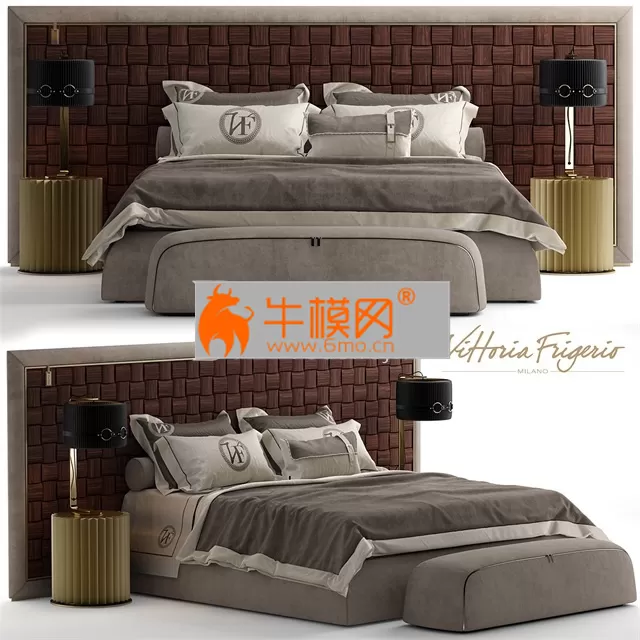 Bed vittoria frigerio DURINI – 3672