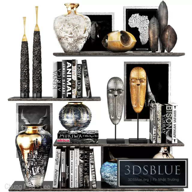 DECORATION – DECORATIVE SET – 3DSKY Models – 2925