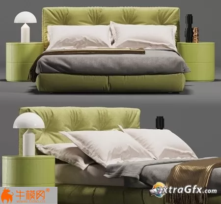 Blauson double bed – 3692