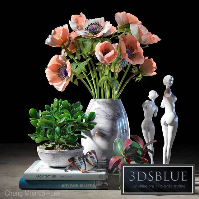 DECORATION – DECORATIVE SET – 3DSKY Models – 2927