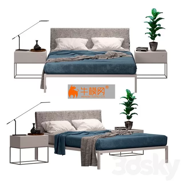 Erik bed Fabrika Alf – 3718