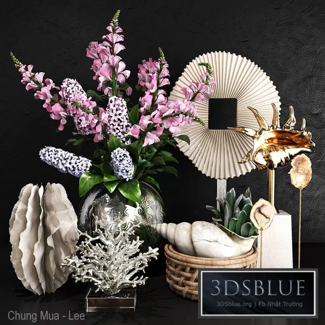 DECORATION – DECORATIVE SET – 3DSKY Models – 2929