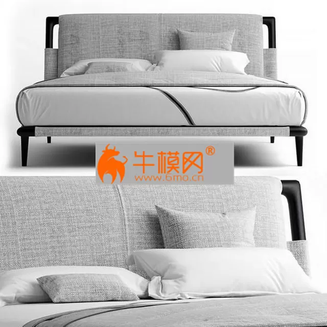 Flou gaudi bed – 3729