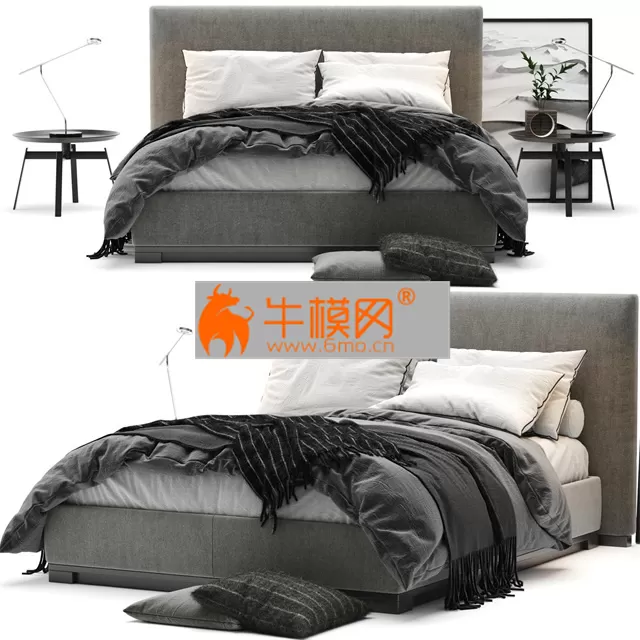 Maxalto Bauci Ovidio Bed – 3756