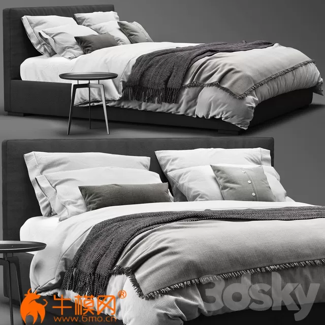 Meridiani Stone Plus Bed (max) – 3762