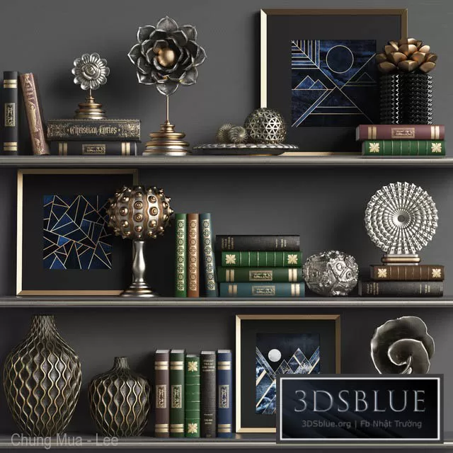 DECORATION – DECORATIVE SET – 3DSKY Models – 2935