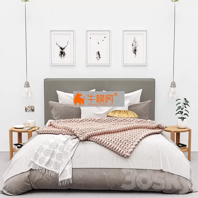 RALEIGH SQUARE TALL STORAGE BED from Pottery Barn – 3800