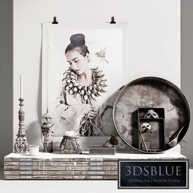 DECORATION – DECORATIVE SET – 3DSKY Models – 2938