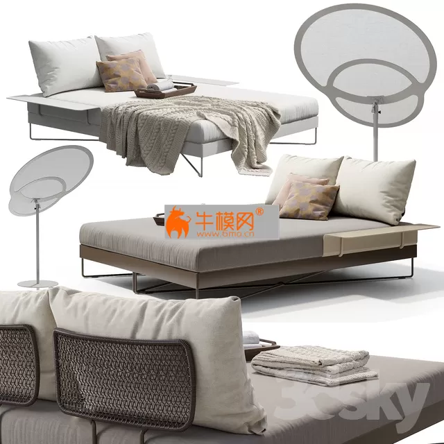 ROBERTI CORAL REEF 9805 Day Bed – 3810