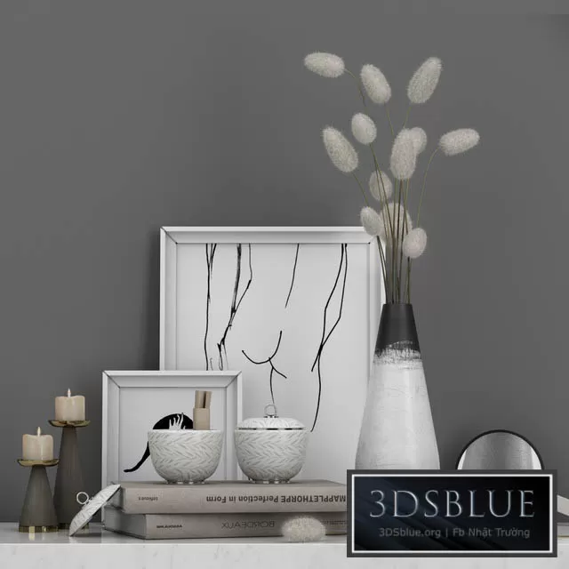 DECORATION – DECORATIVE SET – 3DSKY Models – 2940