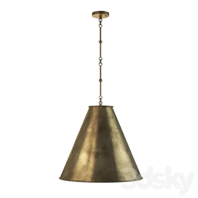 Thomas OBrien Goodman Hand-Rubbed Antique Brass – 3833