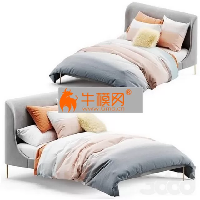 West Elm Lana bed – 3840