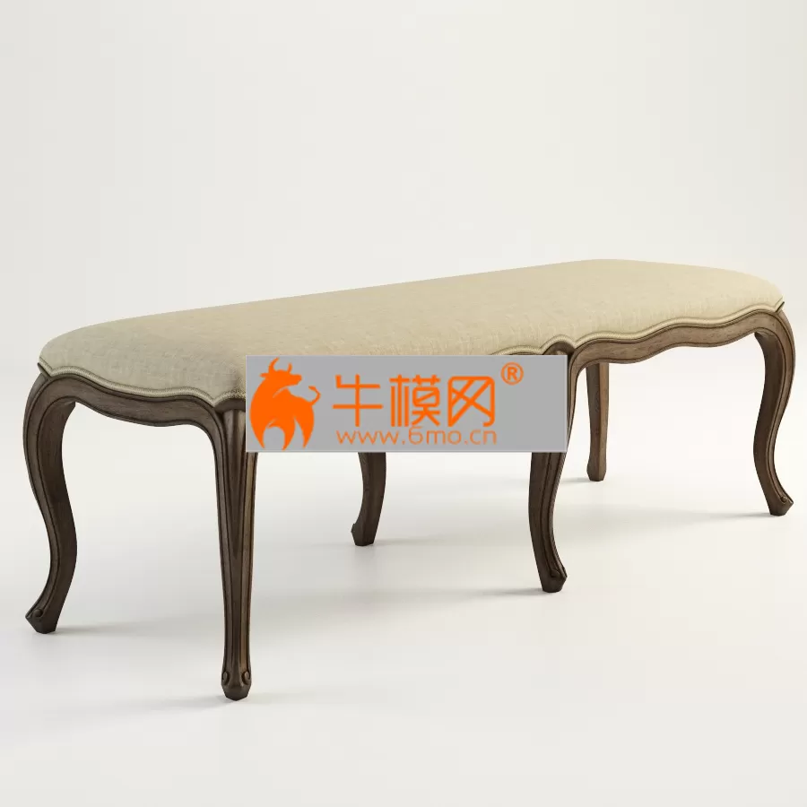 GRAMERCY HOME – Sheldon Bench 801.004-2N7 – 3861 GRAMERCY HOME – Sheldon Bench 801.004-2N7 – 3861