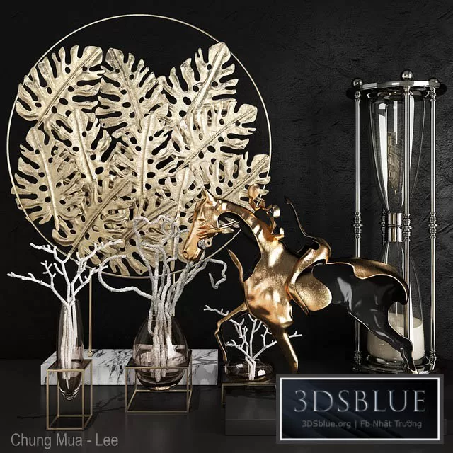 DECORATION – DECORATIVE SET – 3DSKY Models – 2945