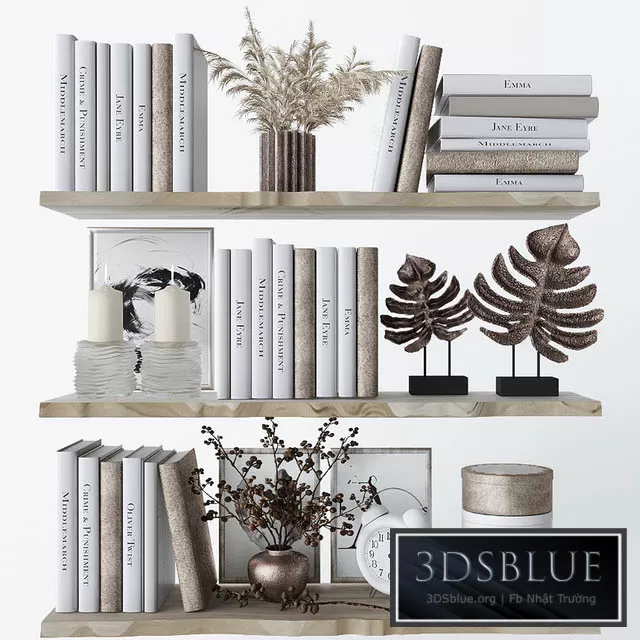 DECORATION – DECORATIVE SET – 3DSKY Models – 2947