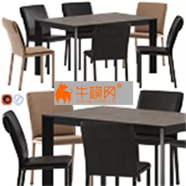 Altacom Molly Chair and Teorema Table – 3917