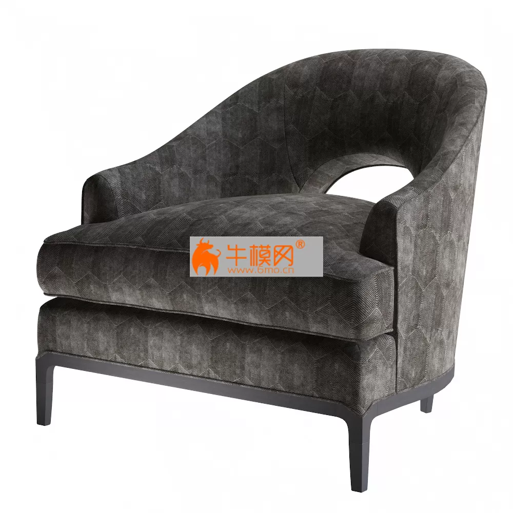 Baker CARNELIAN LOUNGE CHAIR 6180C – 3934