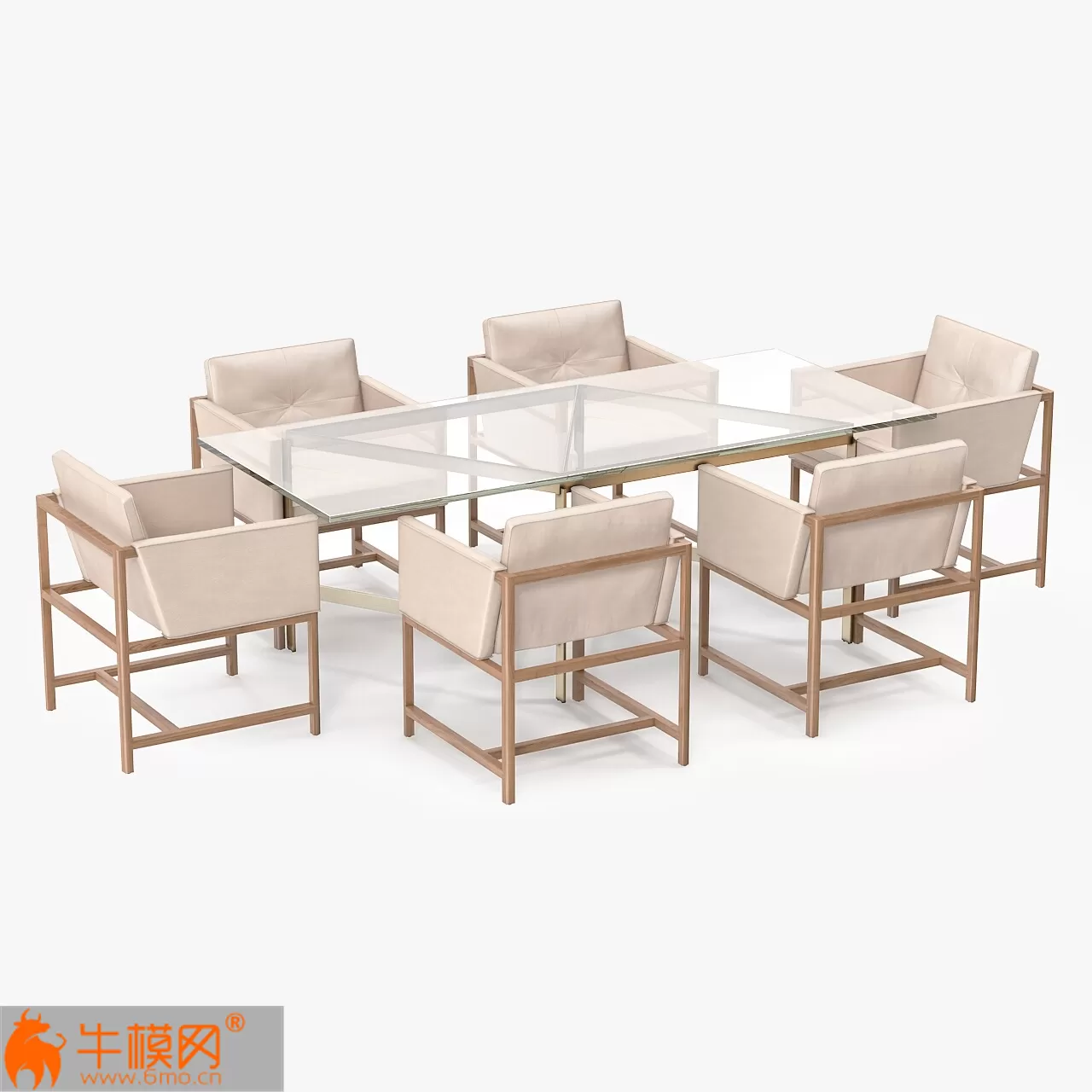 BassamFellows Plank Dining Table and Dining Side Chair – 3940