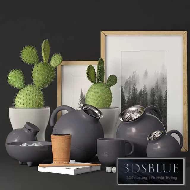 DECORATION – DECORATIVE SET – 3DSKY Models – 2953