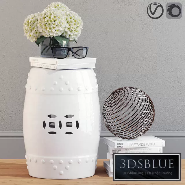 DECORATION – DECORATIVE SET – 3DSKY Models – 2954