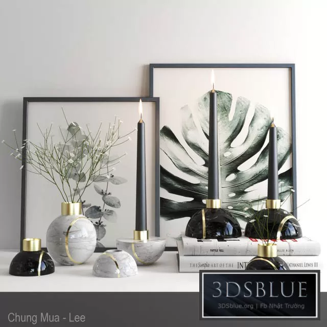 DECORATION – DECORATIVE SET – 3DSKY Models – 2959