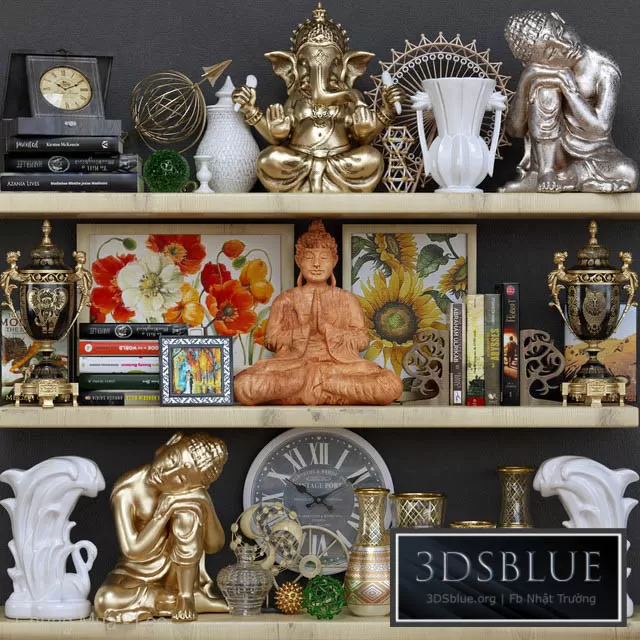 DECORATION – DECORATIVE SET – 3DSKY Models – 2962