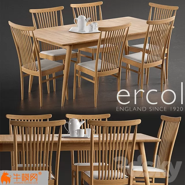 Ercol Teramo Medium Extending Dining Table Ercol Teramo Dining Chair – 4068 Ercol Teramo Medium Extending Dining Table Ercol Teramo Dining Chair – 4068