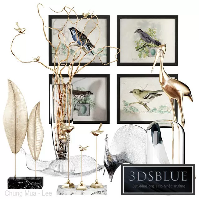 DECORATION – DECORATIVE SET – 3DSKY Models – 2967