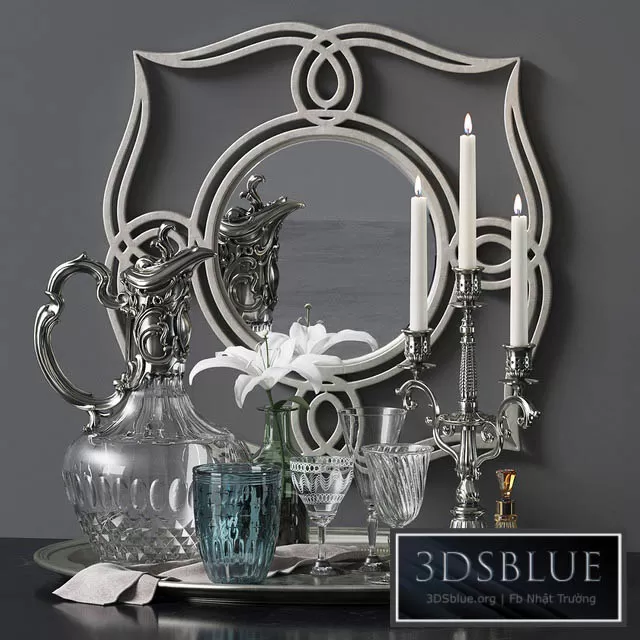 DECORATION – DECORATIVE SET – 3DSKY Models – 2968